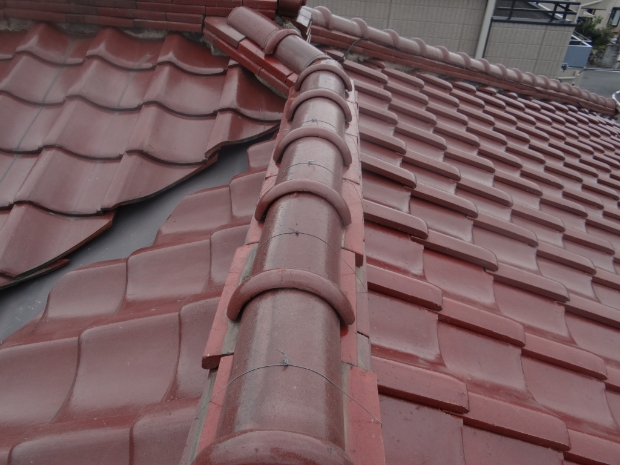 屋根が破損
